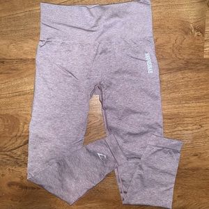 ADAPT MARL SEAMLESS LEGGINGS - Purple